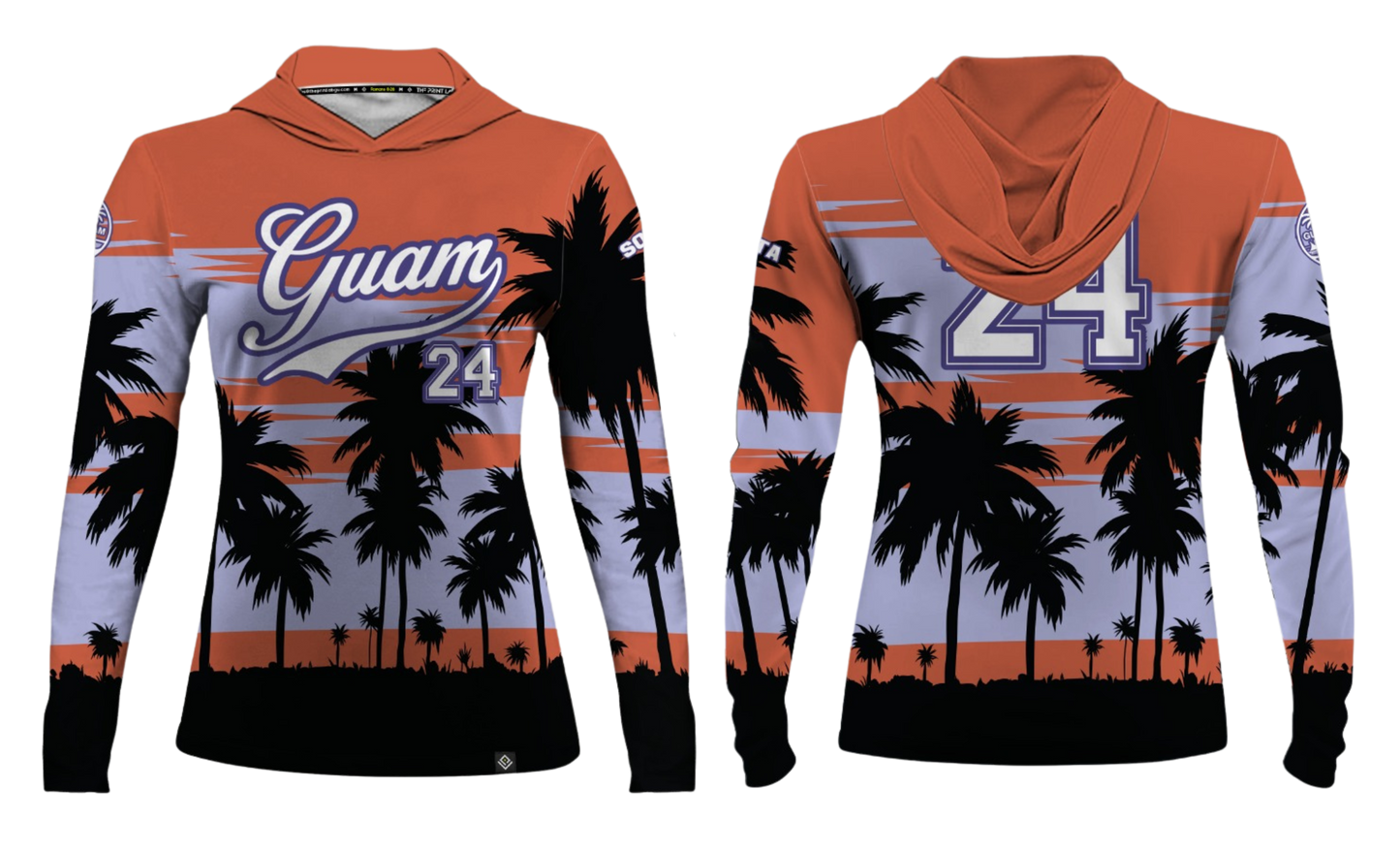TEAM SOTTA Sublimated Women's Long Sleeve with Hood