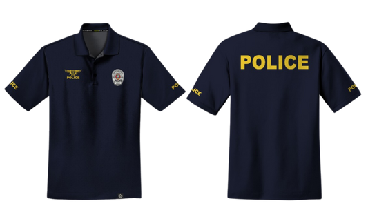 GUAM POLICE DEPT. Sublimated Men's 3 Button Polo (OFFICER 671)