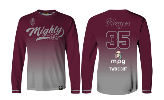 MIGHTY 50's Sublimated Men's Long Sleeve