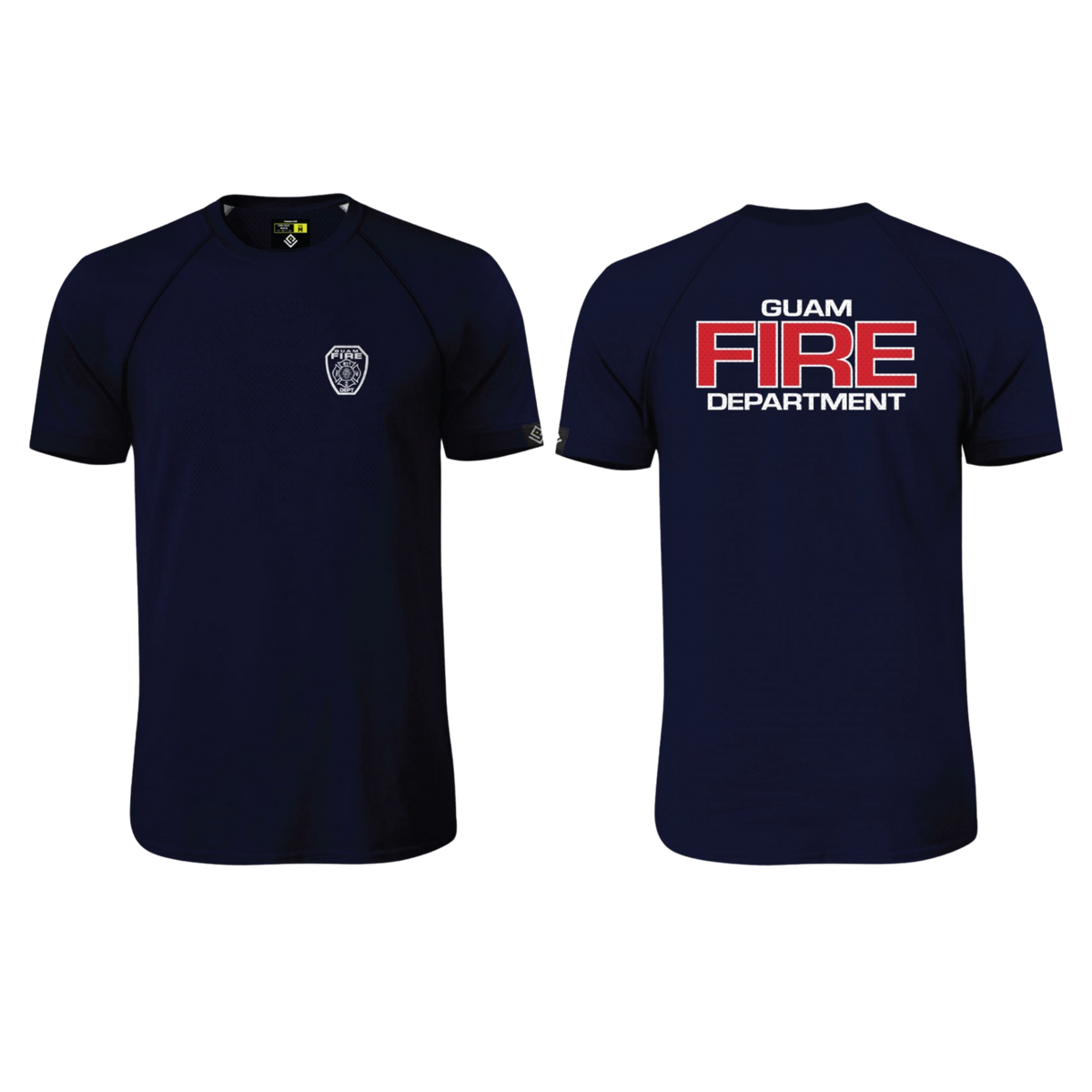 GUAM FIRE DEPARTMENT Sublimated Raglan T-shirt